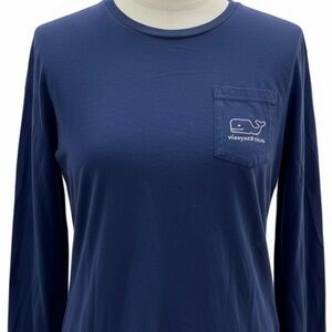 Vineyard Vines Blue Cotton Tee